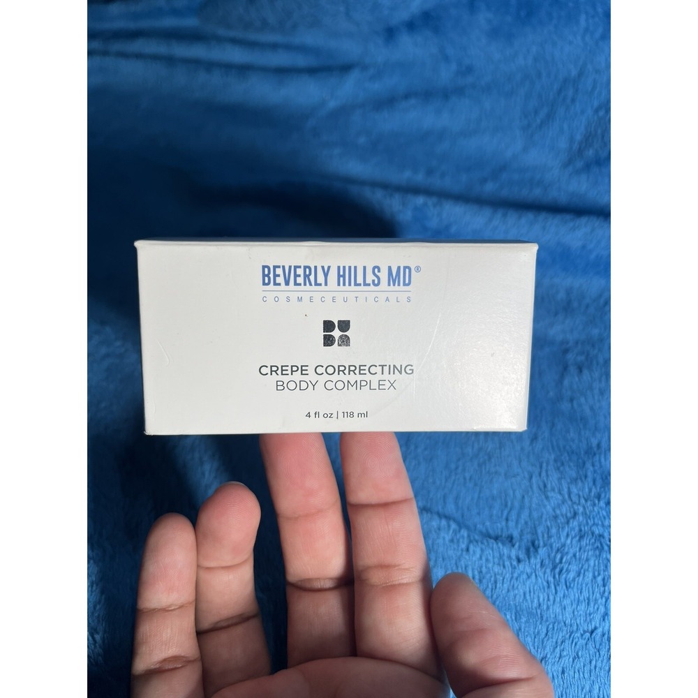Beverly Hills MD Crepe Correcting Body Complex‎ Firming 4oz Jar New Sealed 2019